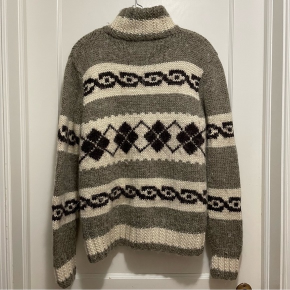 Wool-Alpaca Blend Sweater, Full Zip, American Eagle. Men’s Size Medium. Soft 🐑😎 - Picture 11 of 11